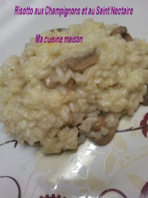 Recette Risotto aux Champignons et au Saint Nectaire