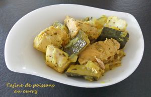 Recette Tajine de poissons au curry *