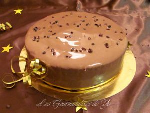 Recette Entremet chocolat - caramel beurre salé