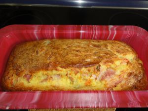 Recette Cake jambon & olives