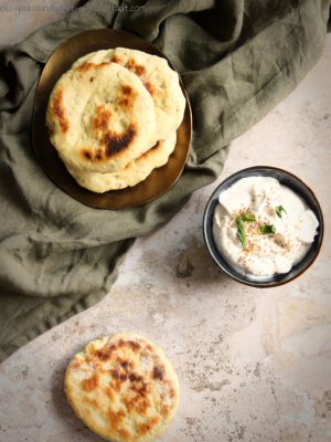 Recette Pains naans au cumin