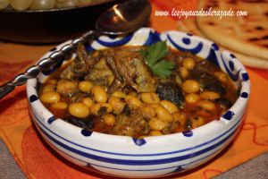 Recette Cuisine algérienne: bouzelouf loubia