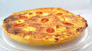 Recette Quiche à la feta et lard