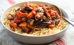 Recette Spaghetti aux fruits de mer