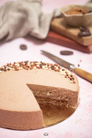 Recette Craqueline – Entremets gianduja