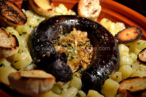 Recette Boudin Aux Oignons Et Patates Sautées