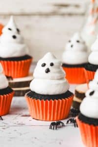 Recette Cupcakes Halloween Fantômes