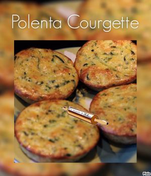 Recette Palets de polenta / courgette