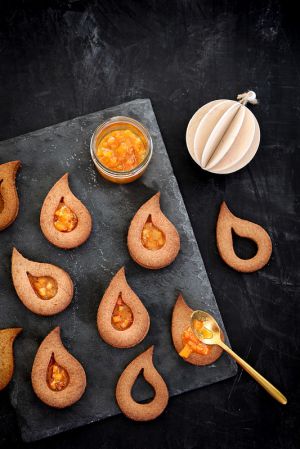 Recette Speculoos à la confiture de clémentines