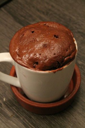 Recette Mugcake à la pâte à tartiner au chocolat