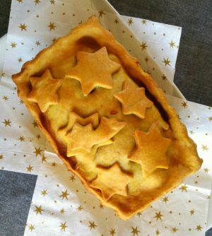 Recette Noël gourmand & vegan : Tourte surprise aux légumes et aux châtaignes