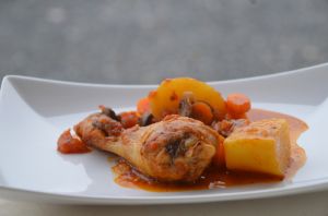 Recette Poulet chasseur