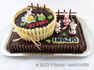 Recette Gâteau d’anniversaire lapins crétins