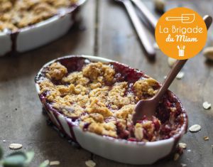 Recette Crumble aux fruits rouges