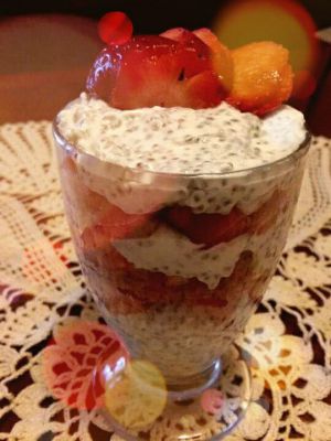Recette Pudding de chia aux fruits (IG bas)