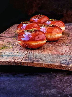 Recette Beignets crème brûlée praliné pistache