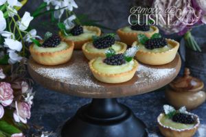 Recette Mini tartelettes aux mûres à la crème au citron