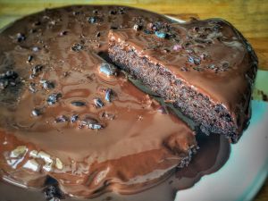 Recette Gâteau au chocolat et courgette (vegan – sans gluten)