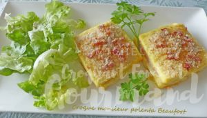 Recette Croque-monsieur polenta Beaufort – Recettes autour d’un ingrédient # 68