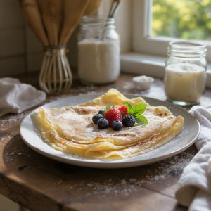 Recette Crêpes légères : un délice à préparer