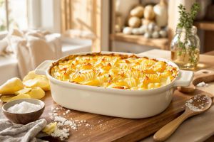 Recette Seulement 5 ingrédients pour le gratin dauphinois le plus crémeux (on fond !)