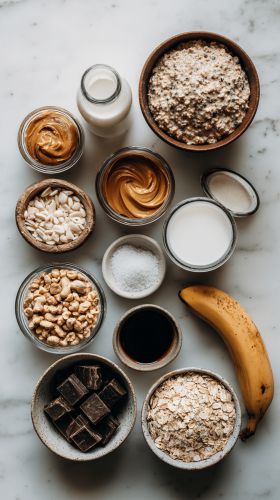 Recette Chocolate Peanut Butter Protein Overnight Oats: Breakfast That Tastes Like Dessert