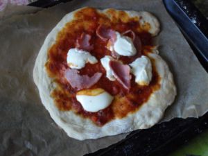 Recette Pizza au mascarpone