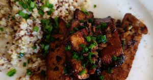 Recette Tofu garlic butter