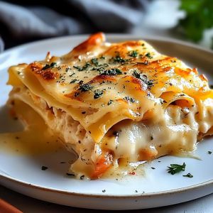 Recette Lasagne Crevettes Alfredo Savoureux : Recette Facile à Préparer