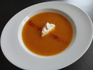 Recette Soupe de légumes (citrouille, pomme de terre, carotte)