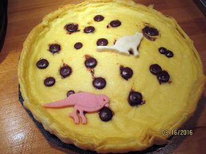 Recette Tarte à la  semoule