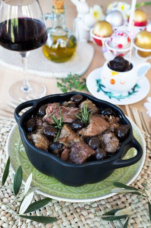 Recette Agneau aux olives