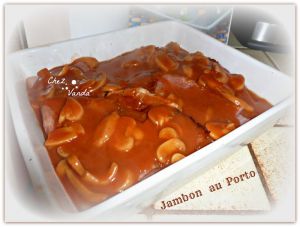 Recette Jambon au porto