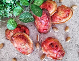 Recette Madeleines aux pralines roses