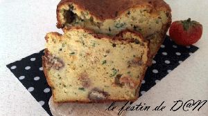 Recette Cake à la farine de pois chiche, Courgette & Féta