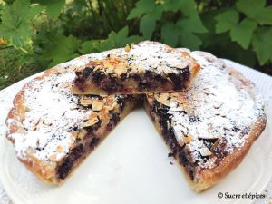 Recette Tarte facile aux mûres à la crème d'amandes - Recette en vidéo