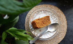 Recette Carrot cake vegan (à la pulpe de carottes de l'extracteur de jus)