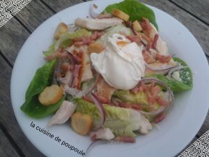Recette Salade poulette