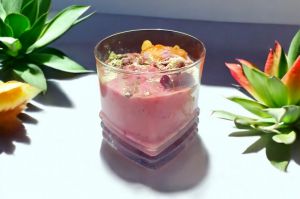 Recette Smoothie aux fruits bio avec des protéines VITAMINES BONNE MINE