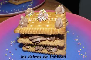 Recette Millefeuille choco mascarpone d'Adèle