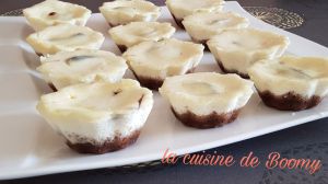 Recette Mini cheesecake au nutella