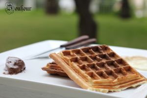 Recette Gaufres au chocolat (Wafles with chocolate)