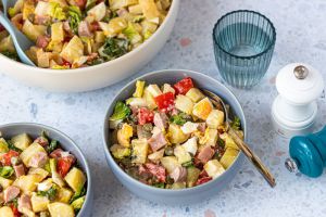 Recette Salade de pommes de terre strasbourgeoise