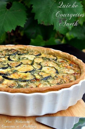 Recette Quiche aux Courgettes et Aneth