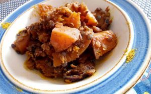 Recette Poêlée de butternut et lentilles aux épices