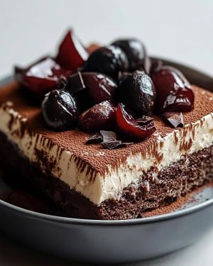 Recette Tiramisu Chocolat Cerise : Recette Facile et Savoureuse