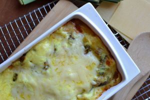 Recette Lasagne poireaux pleurotes #végétarien