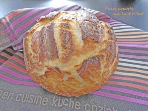 Recette Pain cocotte au lait ribot *