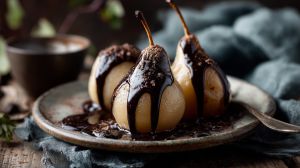 Recette Poires au chocolat