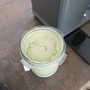Recette Crème glacée pistache à la Ninja Swirl